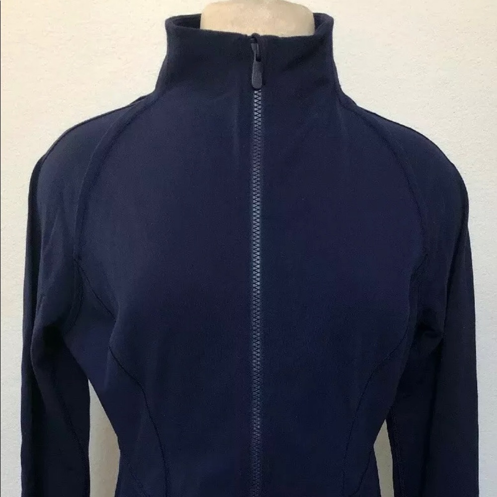 Lululemon Jacket Hero Blue Zippered Size 10